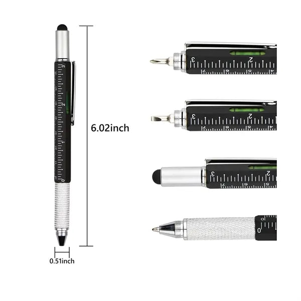 6 In 1 Multi Tech Tool Pen