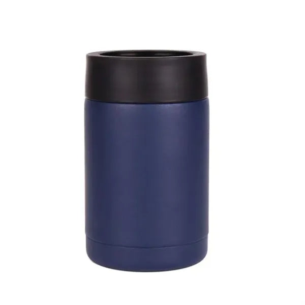 12oz slim can cooler holder double wall stainless steel