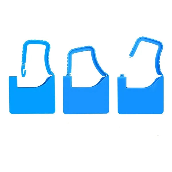 Plastic padlock seals tamper proof