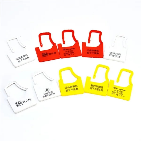 Plastic padlock seals tamper proof