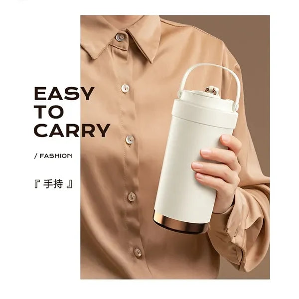 Insulated Stainless Steel travel coffee mug ceramics inner