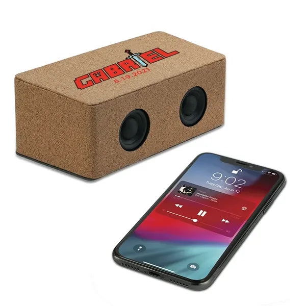 Milling Cork Eco-Friendly Speaker and Wireless Charger