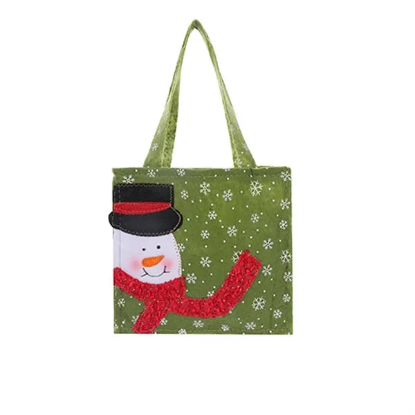 Cute Christmas Santa Claus Snowman Candy Bags