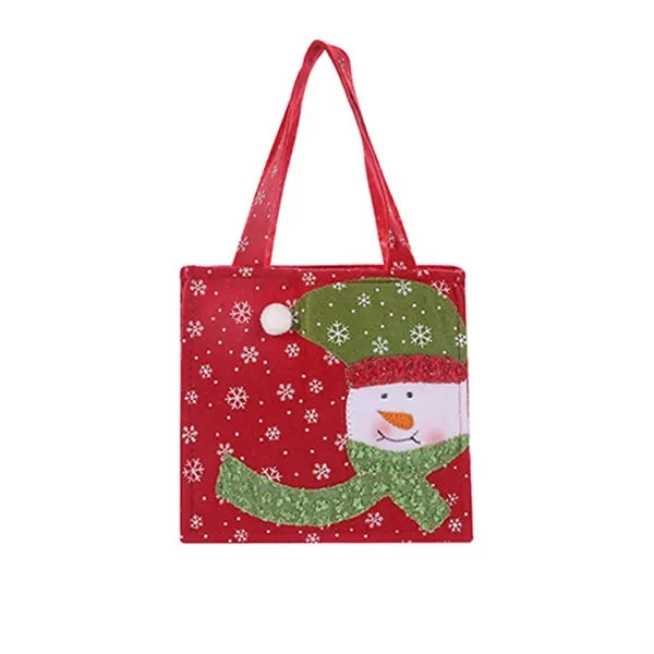 Cute Christmas Santa Claus Snowman Candy Bags
