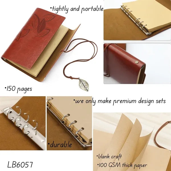 Business Gift Notebook Writing Ballpoint Executive Pen Set