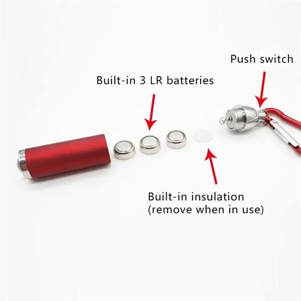 LED Mini Keychain Flashlight