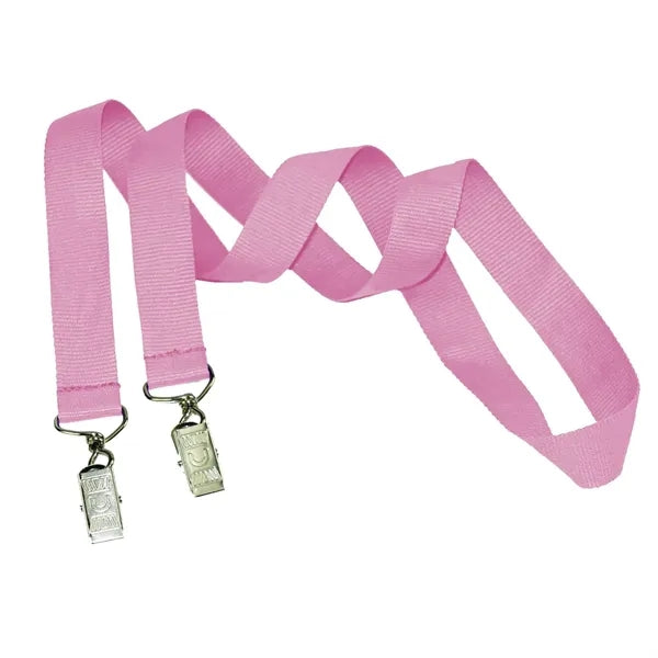 3/4" Custom Open Ended Polyester Lanyard w/ Badge Holder