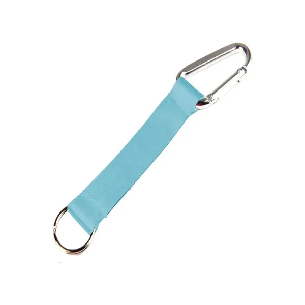 Sublimated 3/4" Pocket Lanyard w/Carabiner & Keyring