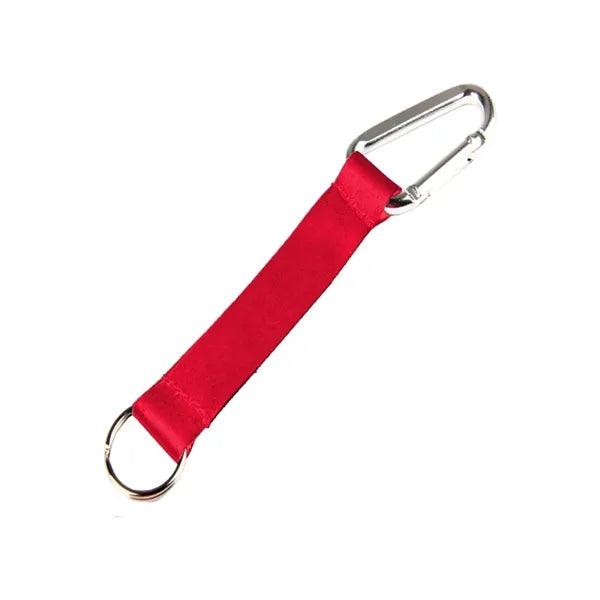 Sublimated 3/4" Pocket Lanyard w/Carabiner & Keyring