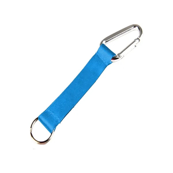 Sublimated 3/4" Pocket Lanyard w/Carabiner & Keyring