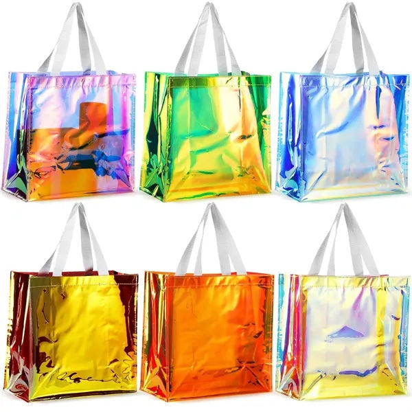 Clear Tote Gift Bag Stadium Approved Plastic with Handle