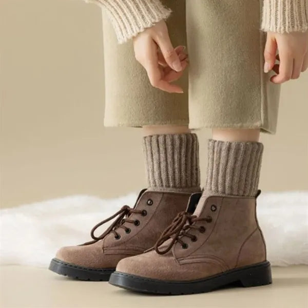 Winter Solid Thick Warm Boot Socks