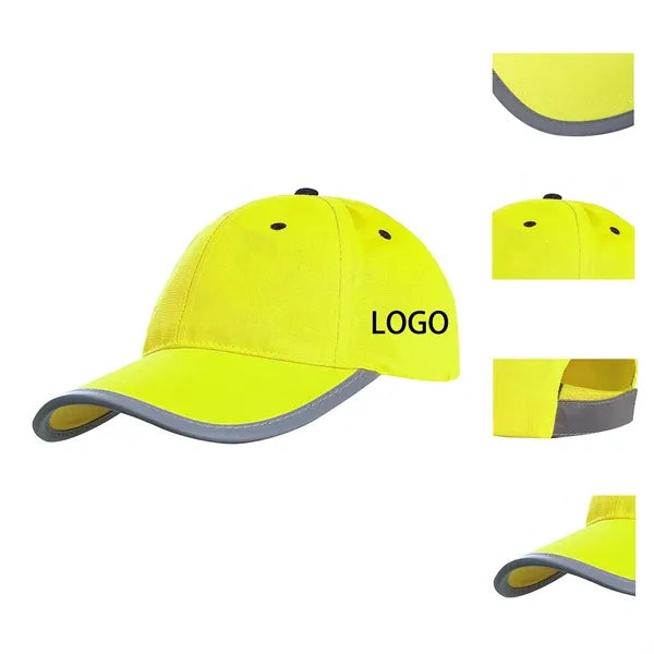 Traffic Safety Reflective Fluorescent Cap .