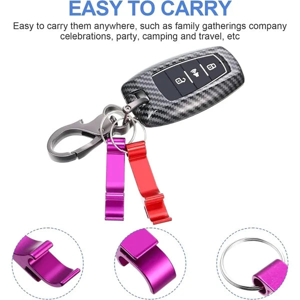 Bottle Opener with Key Ring