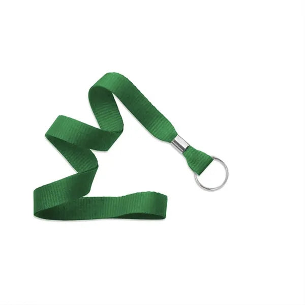3/8" Inch Blank Lanyards With Keyring