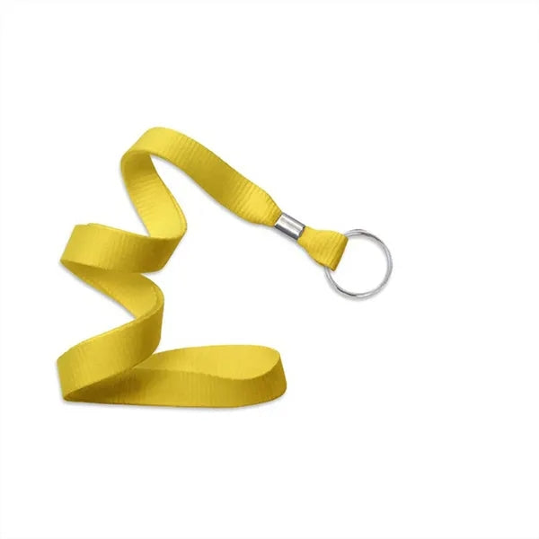 3/8" Inch Blank Lanyards With Keyring