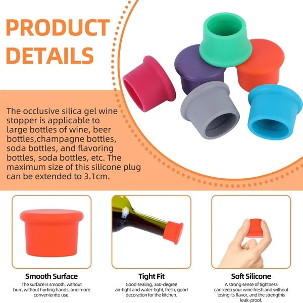 Silicone Wine Stoppers