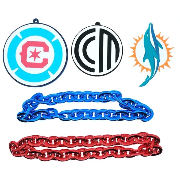 Eva Team Fan Chain Necklace