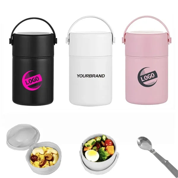 Insulated Food Jar with Spoon