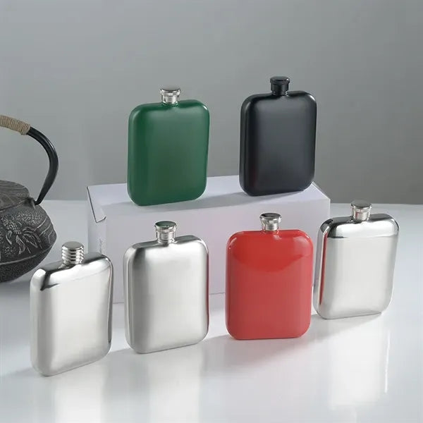 Fashion style 6OZ Stainless Steel Liquor Flask Leak proof