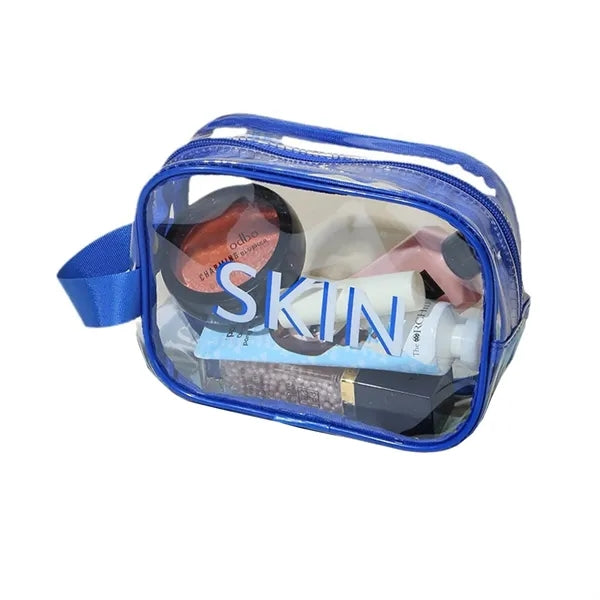 Transparent Waterproof Travel Business Cosmetics Zipper Bag