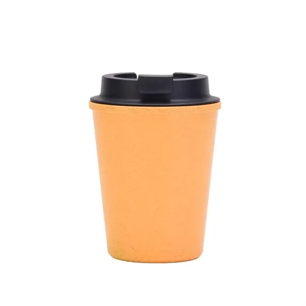 Portable Mini Wheat Straw Coffee Cup Stylish Simple