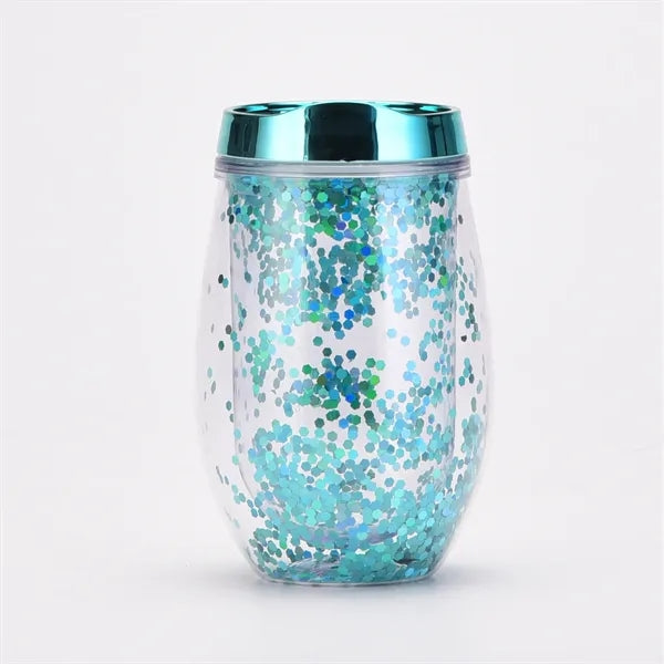 10oz U-shaped Eggshell Adjustable Pot Belly Cup