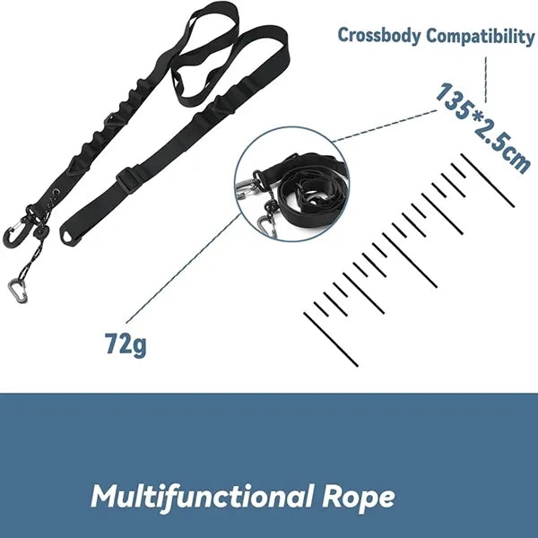 Multifunctional Trekking Rope Camping Hiking Pole Holder