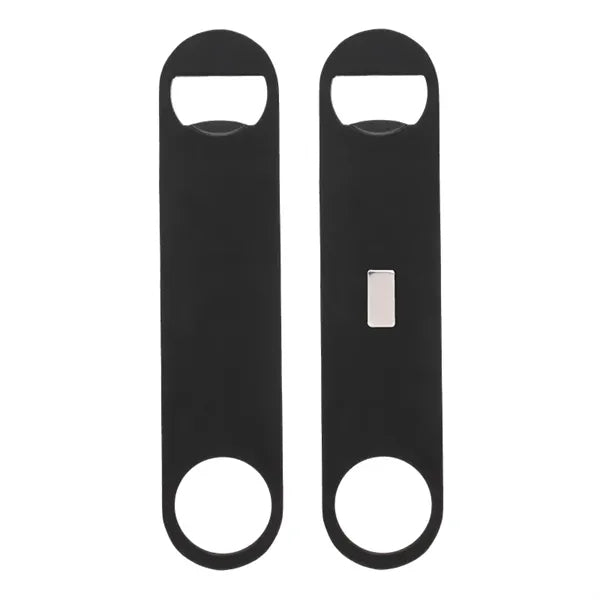 Paddle Style Bottle Opener w/ Magnet