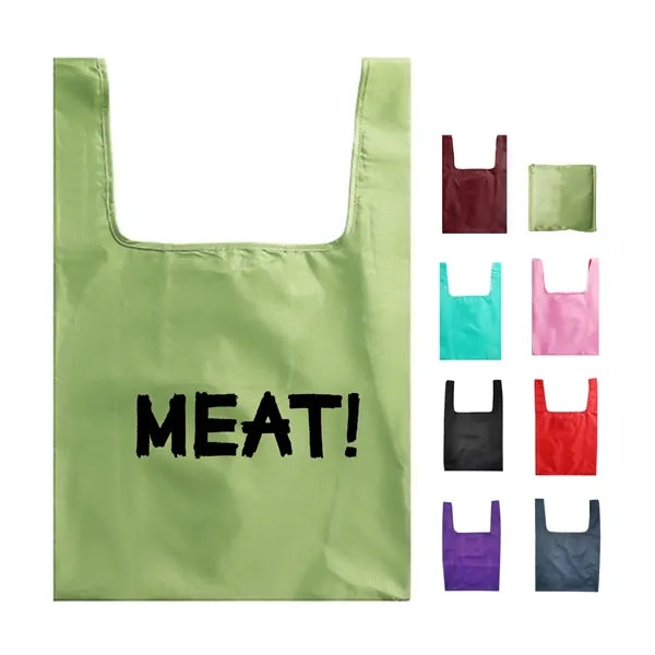 Foldable Waterproof Polyester Shopping Bag
