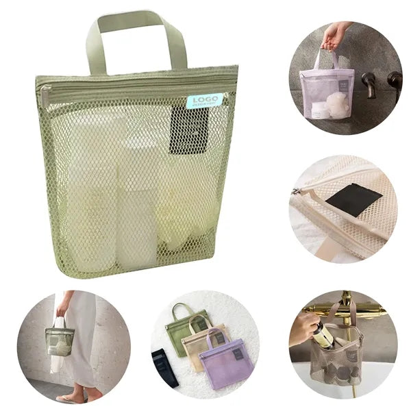 Transparent Mesh Travel Wash Bags