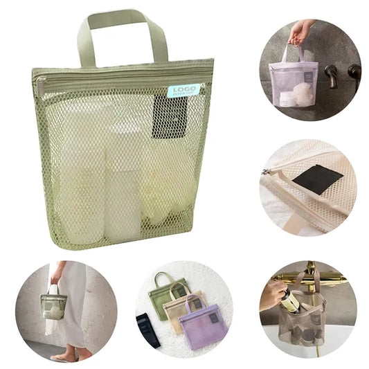 Transparent Mesh Travel Wash Bags