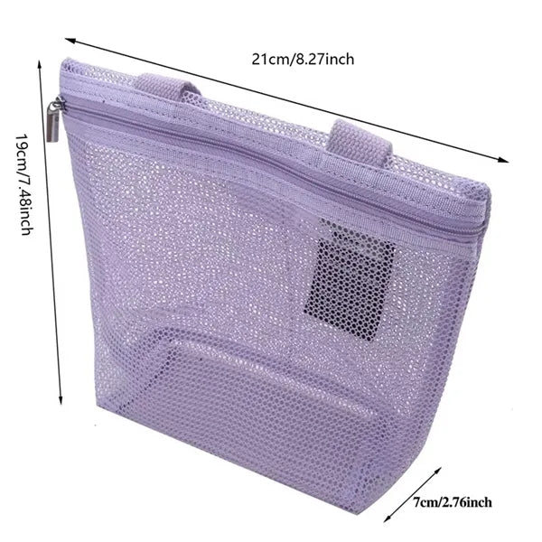 Transparent Mesh Travel Wash Bags