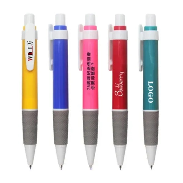 Plastic Press Ballpoint Advertising Gift Pen