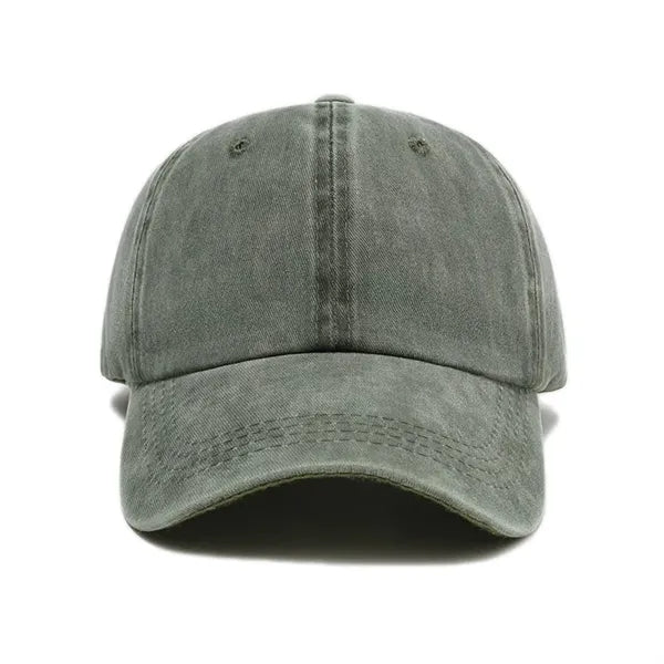 Vintage Cotton Washed Adjustable Baseball Caps