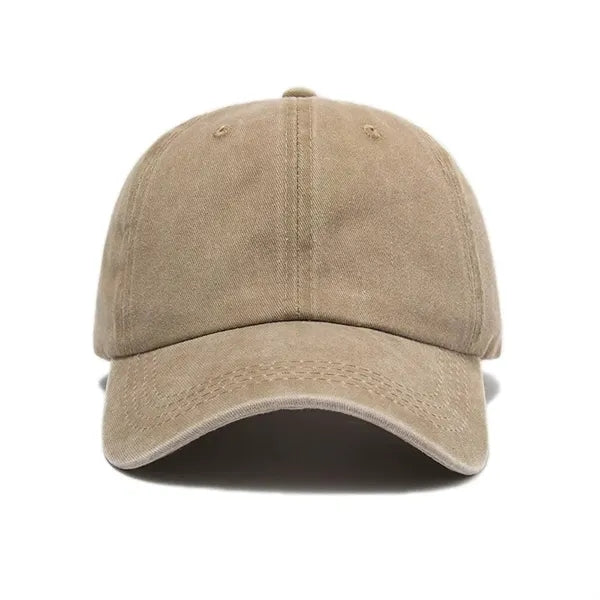 Vintage Cotton Washed Adjustable Baseball Caps