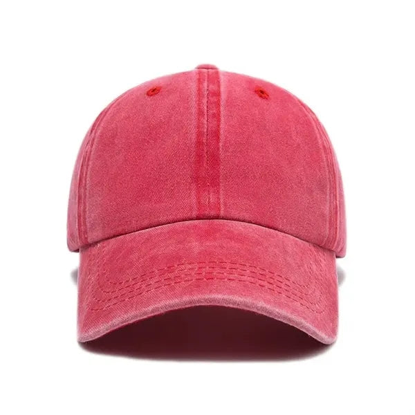 Vintage Cotton Washed Adjustable Baseball Caps
