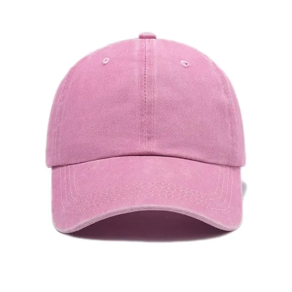 Vintage Cotton Washed Adjustable Baseball Caps