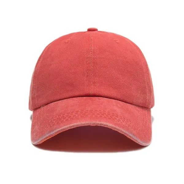 Vintage Cotton Washed Adjustable Baseball Caps