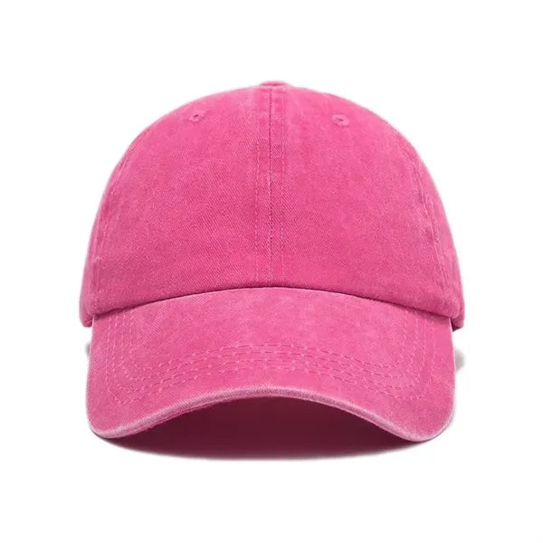 Vintage Cotton Washed Adjustable Baseball Caps