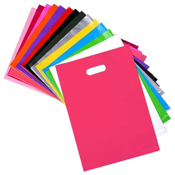 Full Color Die Cut Plastic Bag