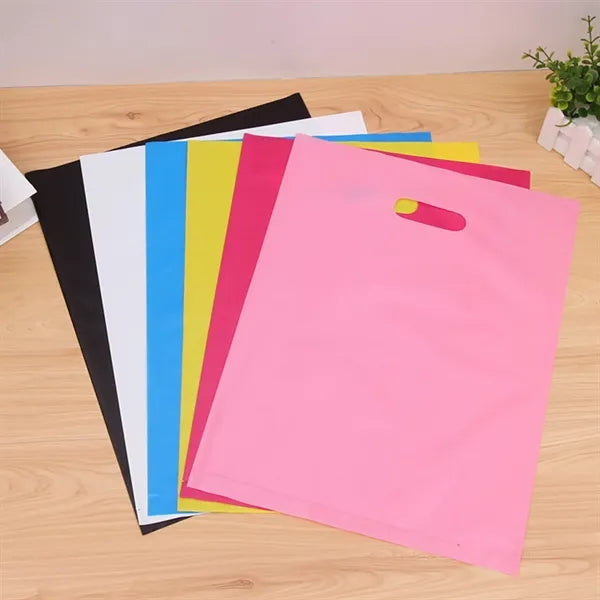 Full Color Die Cut Plastic Bag