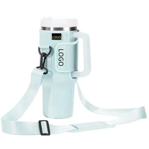 Double Wall Insulated 40oz Car Cup Handy Carry Bag