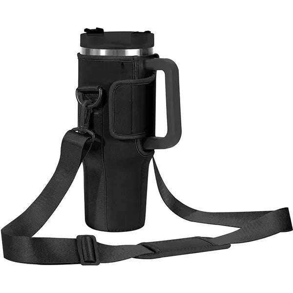 Double Wall Insulated 40oz Car Cup Handy Carry Bag