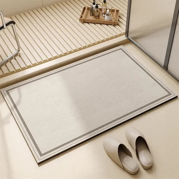 Diatomaceous Earth Bathroom Mat