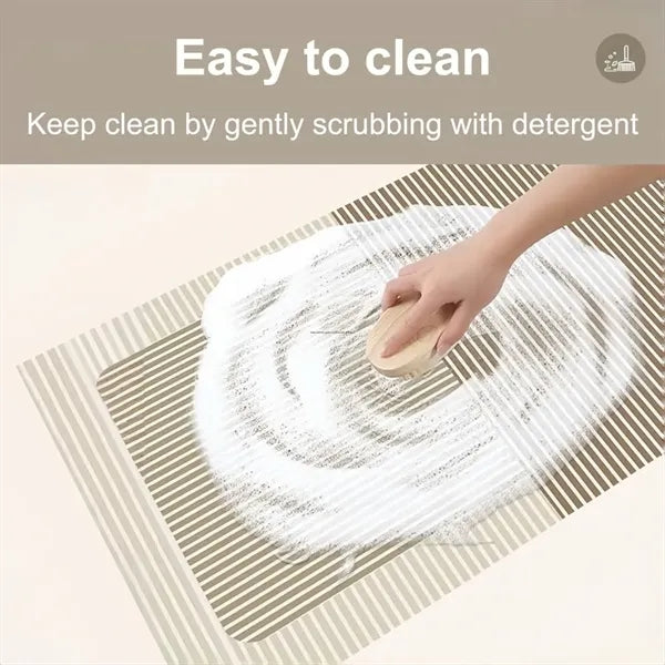 Diatomaceous Earth Bathroom Mat