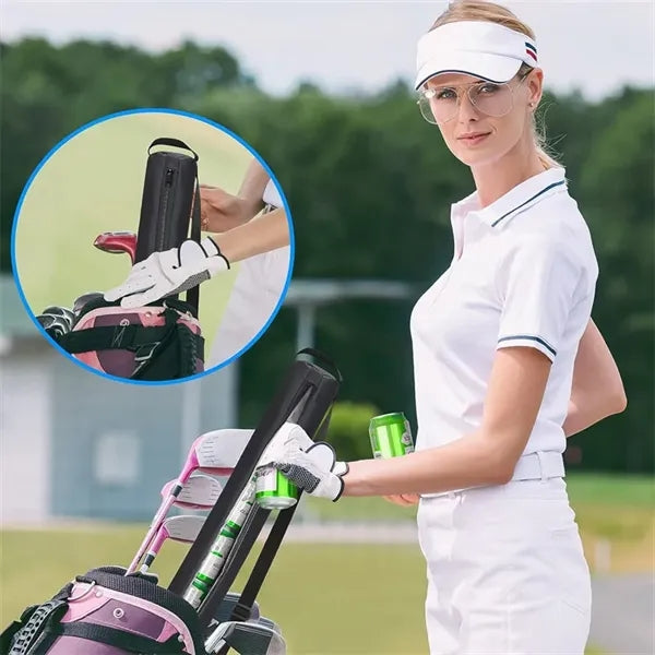 Beer Sleeve Golf 7 Cans Insulated Cooler Bag