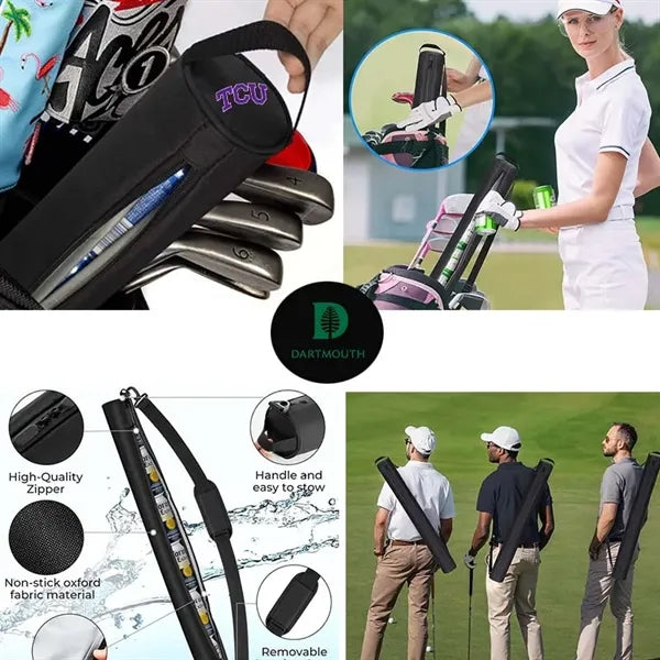 Beer Sleeve Golf 7 Cans Insulated Cooler Bag