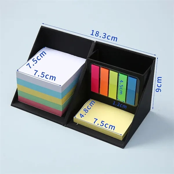 Foldable Multicolor Sticky Notes Set