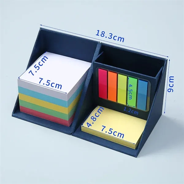 Foldable Multicolor Sticky Notes Set